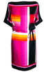 Amanda "CH Logo III/Parallel Lines III" Silk Scarf Tunic